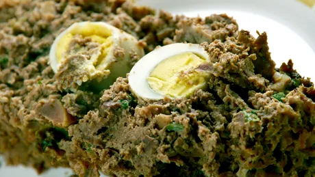 Atenție la drob - unele organe au mult colesterol și acid uric!