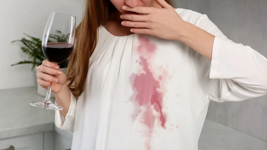 Cum să scoți petele de vin roșu fără soluții toxice. Ai nevoie de un ingredient din bucătărie