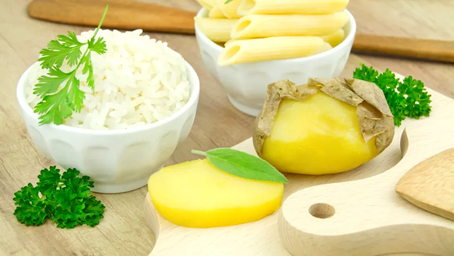Ce se întâmplă cu amidonul din cartofi, paste și orez după ce se răcesc. Cum se schimbă valoarea lor nutritivă