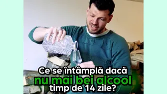 Ce se întâmplă dacă nu mai bei alcool timp de 14 zile. Experimentul făcut de Sorin Gadola, fondatorul festivalului Untold