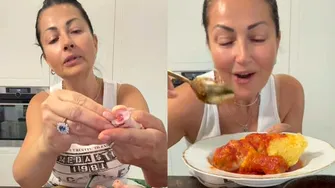 Rețeta de ostropel de pui a Gabrielei Cristea. Ingredientul care dă un gust special preparatului