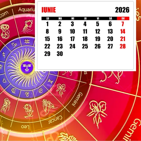 Care este cea mai norocoasă zi din luna iunie 2026, pentru fiecare zodie în parte