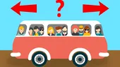 Test de logică | În ce direcție circulă, de fapt, autobuzul din imagine?