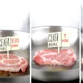 Câte minute trebuie lăsată ceafa de porc în tigaie, de fapt. Greșeala pe care mulți români o fac