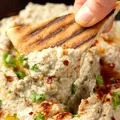 Baba ganoush. Salata de vinete în stil oriental! Un deliciu cu tahini și usturoi