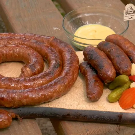 Grătar de sezon cu Cârnați Durdulii în maț natural de la Matache Măcelaru’
