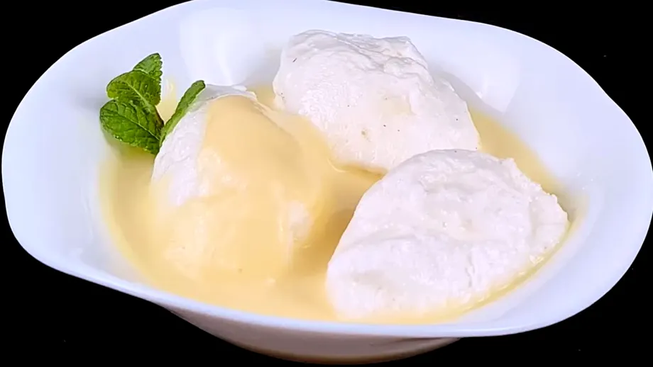 Lapte de pasăre, rețeta autentică! Un desert rapid de preparat