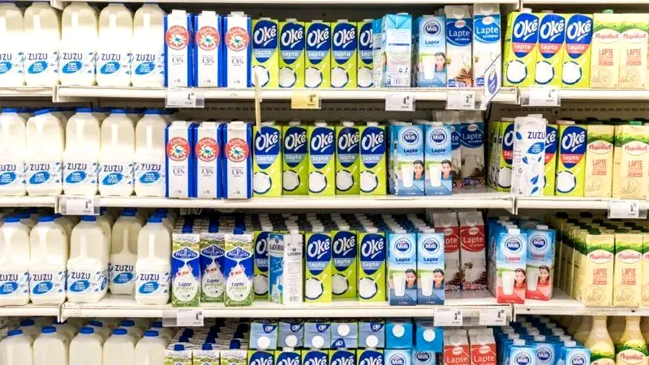 Cel mai nesănătos lapte. Se găsește în orice supermarket din România