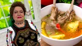 Rețeta de borș veche de peste 70 de ani. Cum prepară Seveta Bogdan ciorba de miel