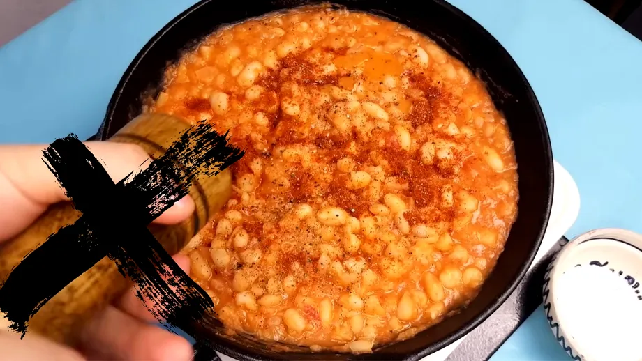 Condimentul care nu trebuie pus niciodată dacă faci iahnie de fasole. Îi strică gustul și o poți arunca la gunoi