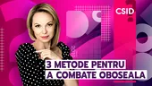 3 metode pentru a combate oboseala: pastila de psiho