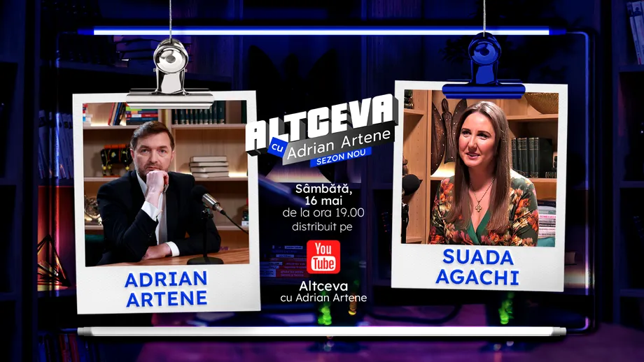 Dincolo de măști: Suada Agachi descifrează hărțile destinului la podcastul „Altceva cu Adrian Artene”! Cum ne trădează trăsăturile feței și liniile palmei