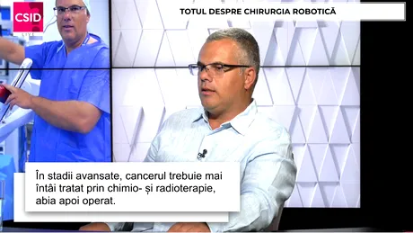 Chirurgia robotică și provocările întâmpinate de medici: „Pacienții vin de multe ori insistând”