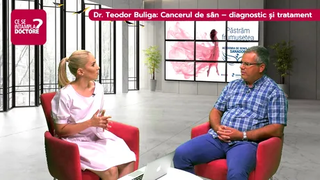 Dr. Teodor Buliga, Sanador: cum se diagnostichează şi tratează cancerul de sân VIDEO