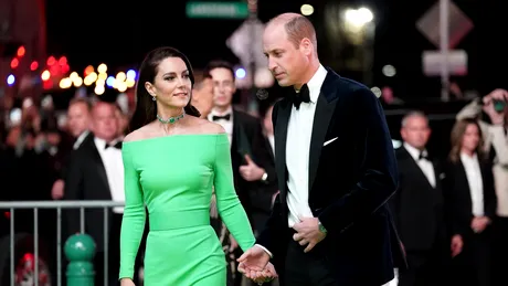 Kate Middleton, într-o rochie eco-friendly. A asortat-o cu un colier al Prințesei Diana