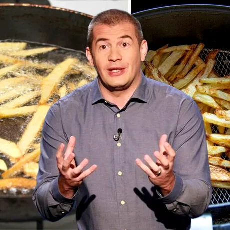 Dragoș Pătraru dărâmă un mit: Mâncarea gătită la air fryer este sau nu mai sănătoasă decât prăjelile?
