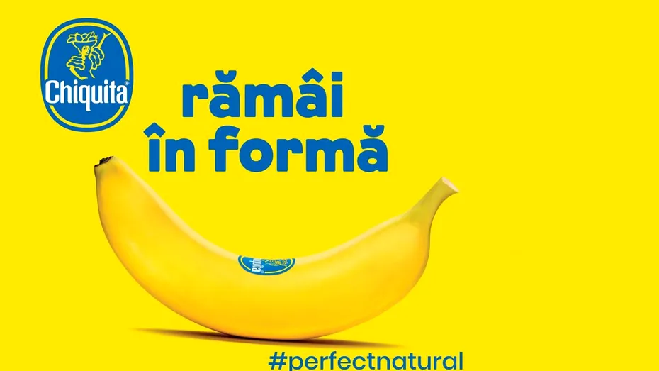 Chiquita aduce bucuria fructului galben-natural pe străzile Bucureștiului, în cea mai recentă campanie outdoor