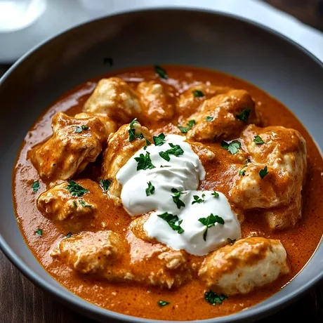 Rețetă tradițională de papricaș de pui cu smântână. Delicios și ușor de pregătit