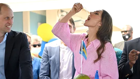 Kate Middleton și-a arătat talentul în bucătărie, în vizita din Caraibe