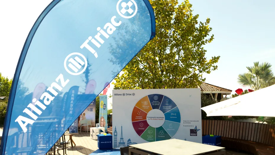 Allianz Țiriac, prezent la „Spin & Splash by CSID.ro”. Vizitatorii au avut ocazia să joace Darts două zile la rând, la Therme București