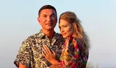 Valentina Pelinel are încă forme de fotomodel. A apărut pe iaht, în Capri, alături de Cristi Borcea