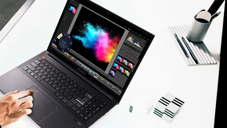 Creează cu laptopurile ASUS: echilibrul perfect între performanță, portabilitate și caracteristici excepționale (P)