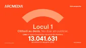 Locul 1. Două luni consecutiv. Peste 13 milioane de cititori. ARCMEDIA continuă să stabilească standardul în presa online din România