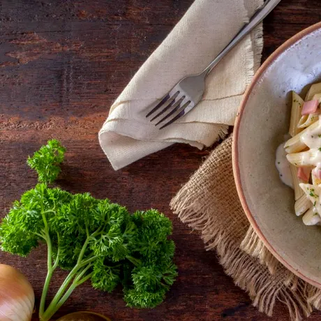 Paste cremoase cu Șuncă Praga Matache Măcelaru’ și ciuperci de pădure