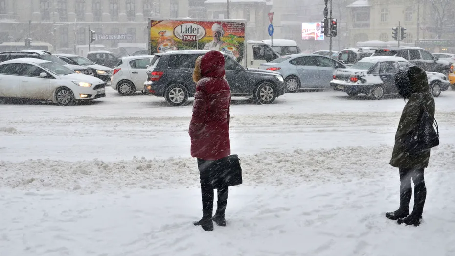 Un val de aer polar lovește România înainte de Paște. Vor fi ninsori, ploi abundente și vânt puternic în toată țara