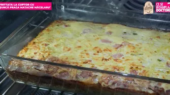 Frittata la cuptor cu Șuncă Praga Matache Măcelaru’