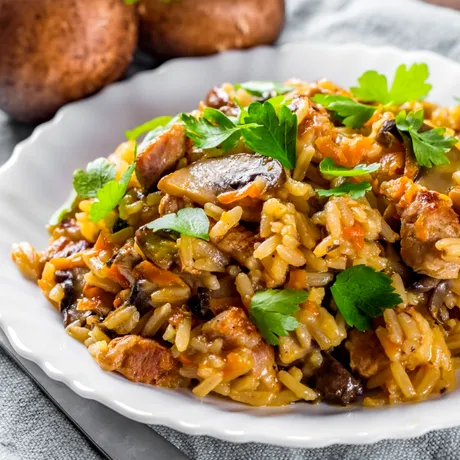 Pilaf de post ca la mănăstire.  Rețeta secretă a părintelui Dionisie