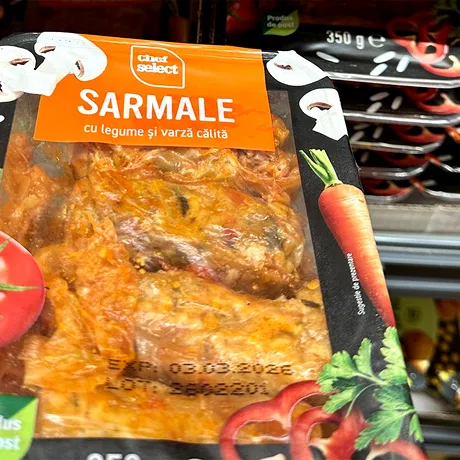 Ai mâncat sarmale de post din LIDL România? Din ce sunt făcute, de fapt