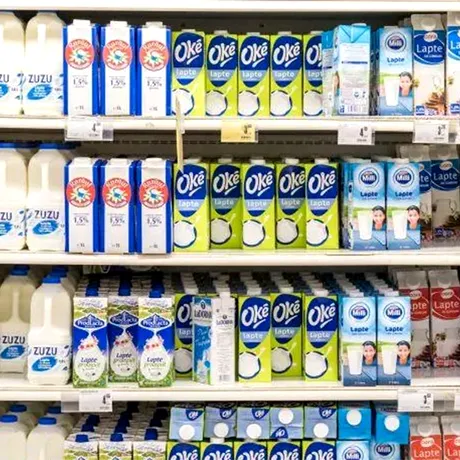 Cel mai nesănătos lapte. Se găsește în orice supermarket din România