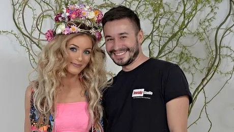 Andreea Ibacka a fost transformată în Beyonce de hairstylistul Adrian Perjovschi!