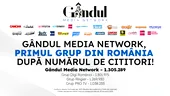 Gândul Media Network, cel mai citit grup de presă din România!