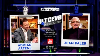 Descoperă lumea lui Jean Paler în cel mai nou episod al Podcastului  „Altceva cu Adrian Artene”!