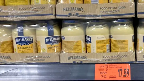 Ce conține maioneza Hellmann's din Kaufland, de fapt. Majoritatea românilor o cumpără pentru salata de boeuf