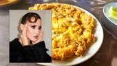 Rețeta neobișnuită încercată de Iulia Albu. Cum a gătit un ou de struț?