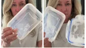Așa cureți eficient recipientele din plastic de grăsime. Metoda ingenioasă pe care trebuie neapărat să o încerci
