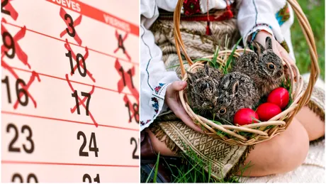 Paște 2026! Câte zile libere vor avea românii. Calendarul complet al minivacanței din aprilie