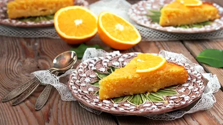 Prăjitura cu mălai și portocale, fără gluten - un desert delicios și simplu de făcut