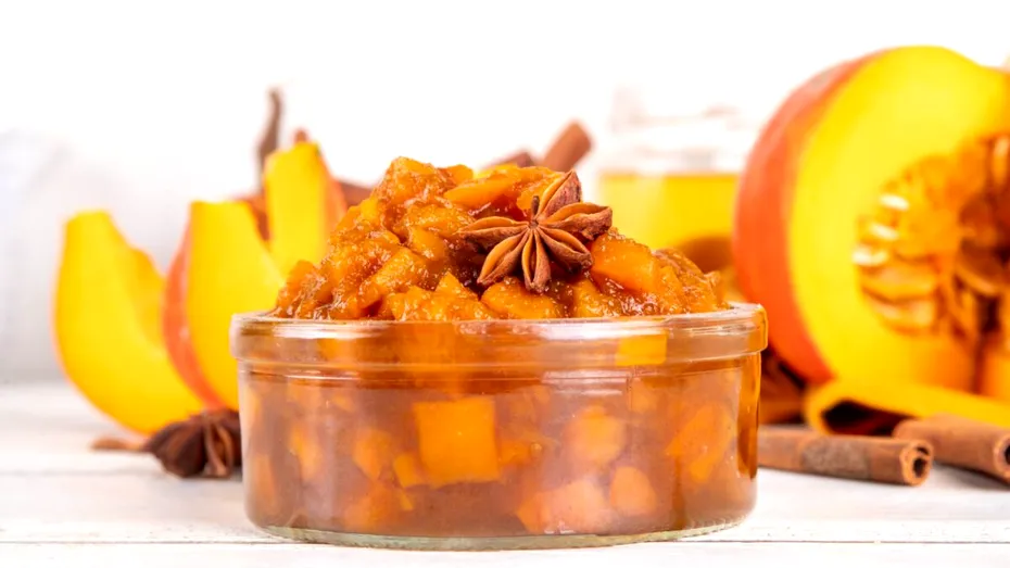 Chutney de mere și dovleac, sosul dulce-acrișor cu ghimbir și scorțișoară. Cum se prepară