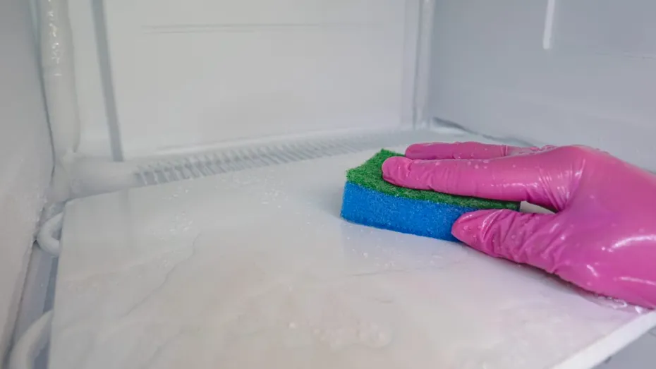 Ce se întâmplă dacă ții buretele de vase în congelator. Trucul genial al verii
