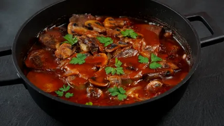 Mâncare de ciuperci cu măsline. Rețetă delicioasă pentru Postul Paștelui