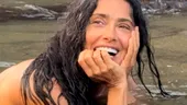 Salma Hayek, apariție incendiară la 60 de ani. Fotografia nud care a făcut senzație pe Instagram. „Sunt recunoscătoare”
