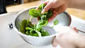 Cum se spală corect salata verde pentru a scăpa de pesticide. Trucul cu bicarbonat de sodiu
