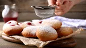 Gogoși de post cu apă minerală și vanilie: rețeta simplă pentru deserturi pufoase și aromate