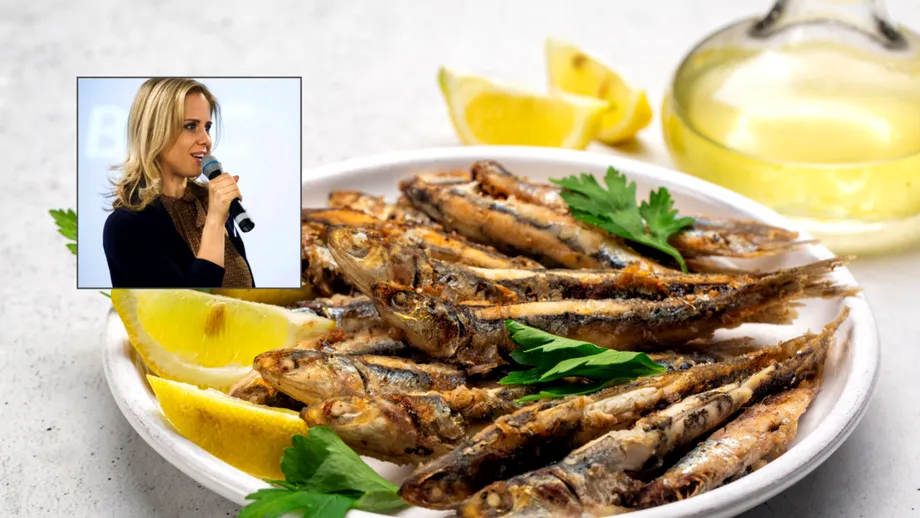 Mihaela Bilic demontează un mit despre peștele prăjit. De ce nu trebuie să-l excluzi din alimentație?
