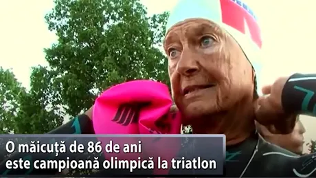 Corpul uman e uimitor: o călugăriţă de 80 de ani a doborât mai multe recorduri la triatlonuri
