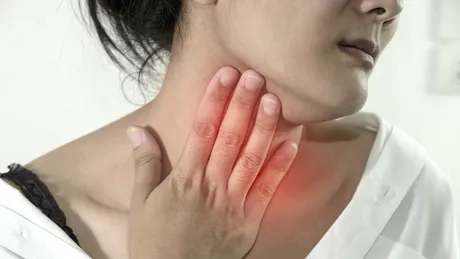 Ganglion limfatic umflat la gât - poate fi un simptom COVID?